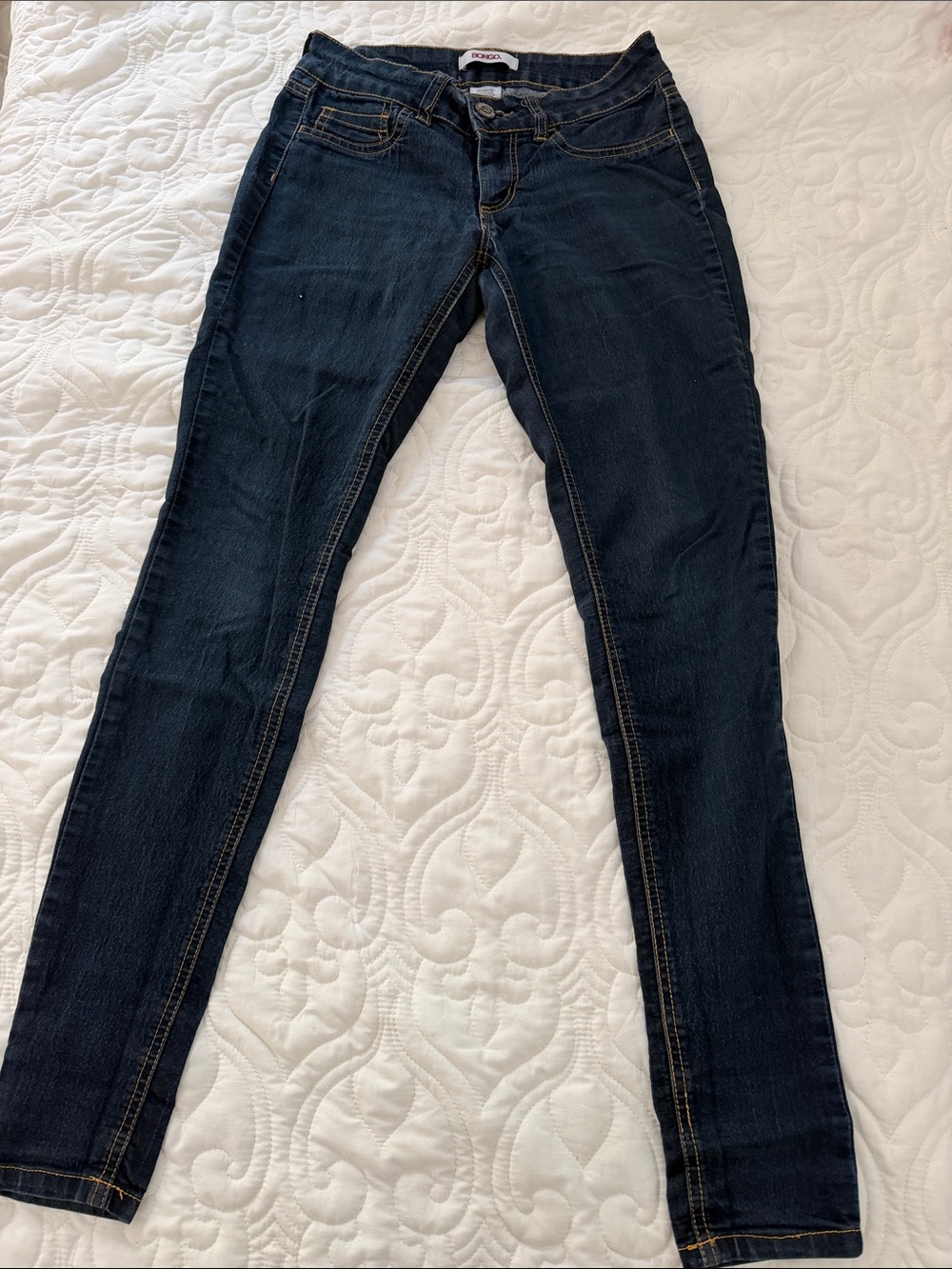 BONGO Dark Indigo Skinny Jeans